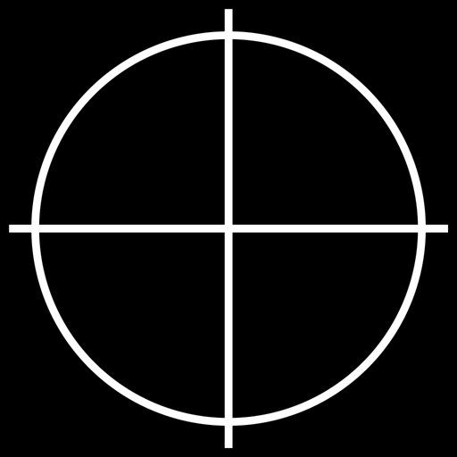Circular Crosshair Target