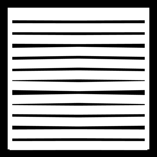 Varied Width Horizontal Stripes