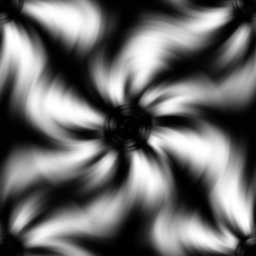 Swirling Radial Motion Blur