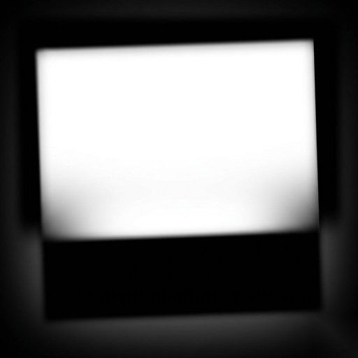 Soft Rectangular Softbox Light gobo for Blender