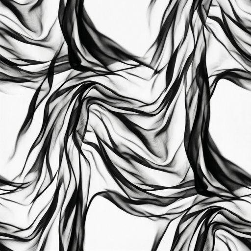 Shadow Of Gathered Linen Folds
