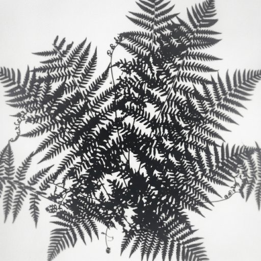 Shadow Of A Fern Frond