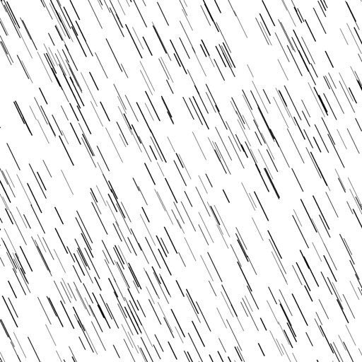 Sparse Diagonal Rain Streaks (Left) gobo for Blender