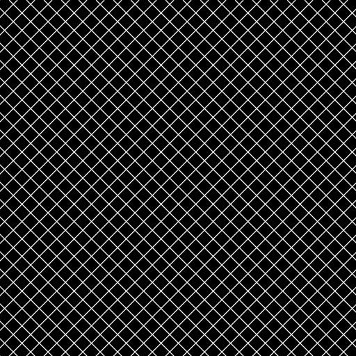 Fine Diagonal Grid Pattern