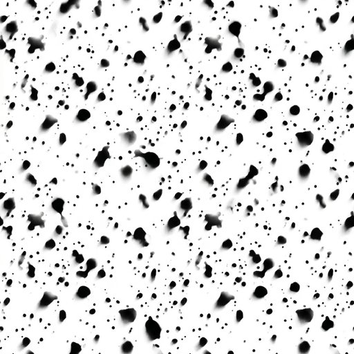 Shadow Of Scattered Water Droplets
