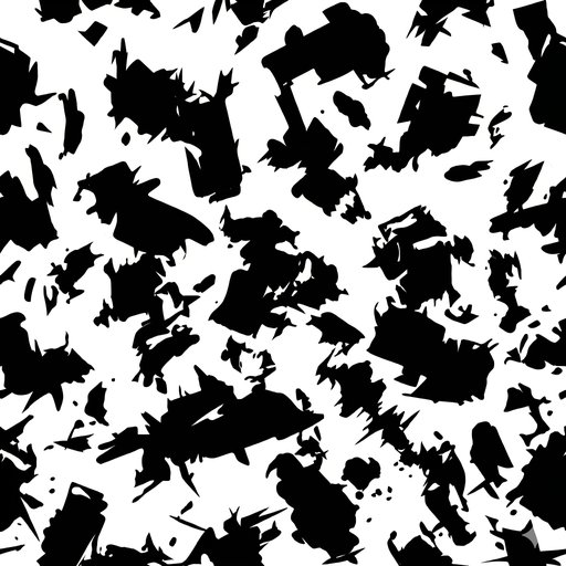 Abstract Organic Splatter