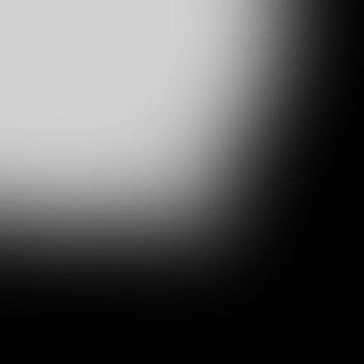 Diagonal Soft Light Gradient (Top-Left)