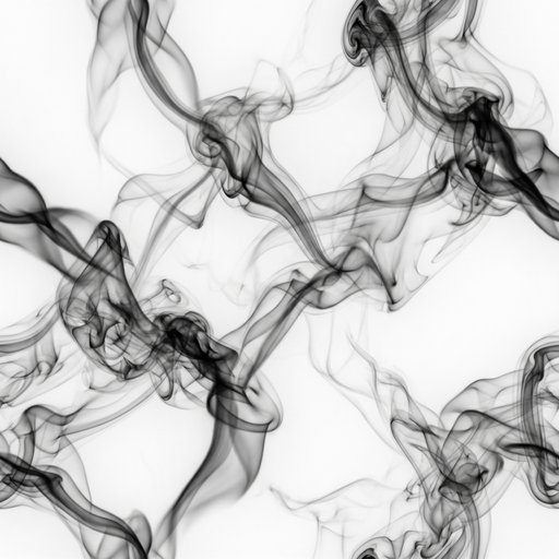 Soft Wispy Smoke Shadow Pattern