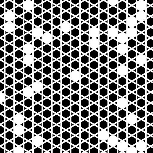 Hexagonal Tessellation with Gaps