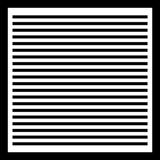 Fine Horizontal Stripes