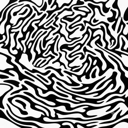 Abstract Organic Stripes