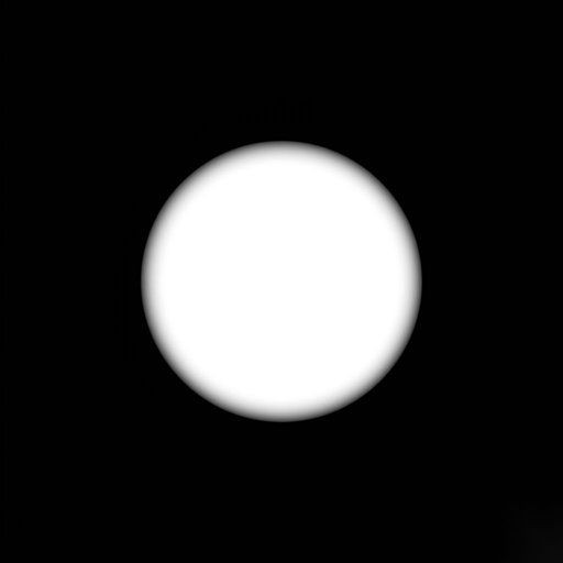 Soft Circular Light Blob