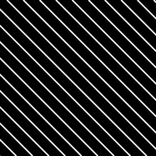 Uniform Diagonal Stripe Pattern