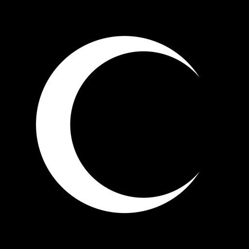 Crescent Moon gobo for Blender