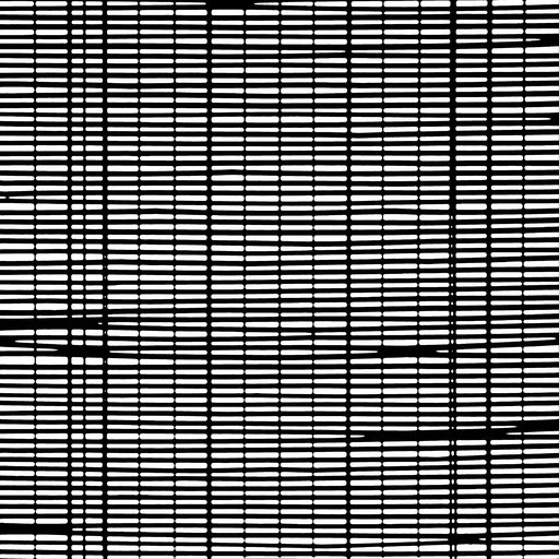Shadow Of Rolled Bamboo Blinds