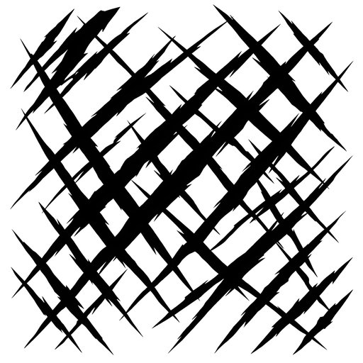 Abstract Scratch Grid