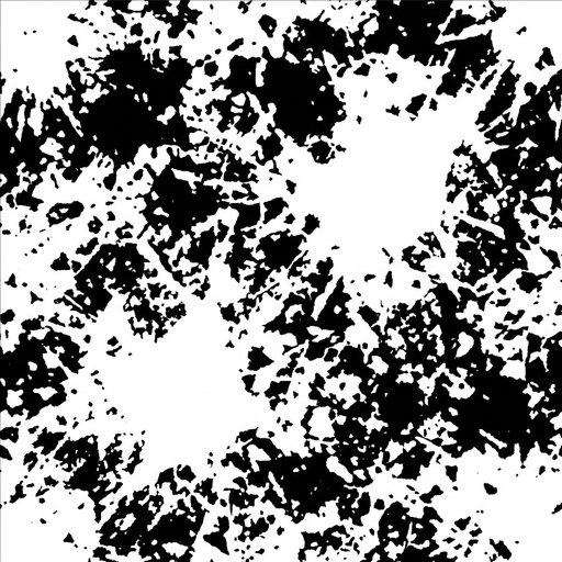 Abstract Grunge Splatter Burst