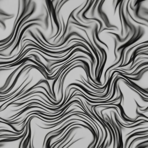 Shadow Of Rippling Silk Folds