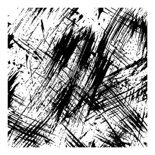 Abstract Ink Grunge Strokes