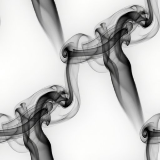 Curling Incense Smoke Trails