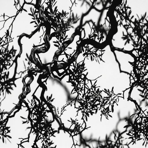 Shadow Of Twisted Olive Branches
