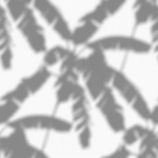 Shadow Of Drooping Banana Leaves