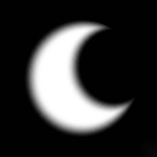 Soft Crescent Moon
