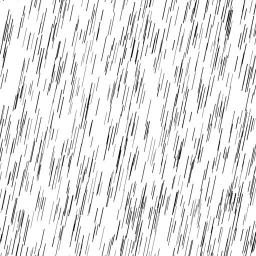 Diagonal Rain Streaks (Right) gobo for Blender