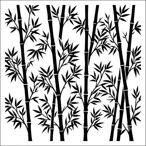 Dense Bamboo Forest