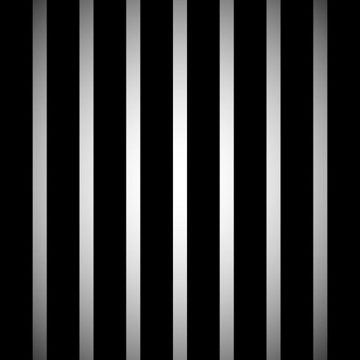 Seven Soft-Edged Vertical Bars
