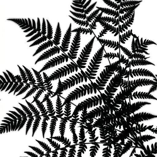 Shadow Of A Fern Frond
