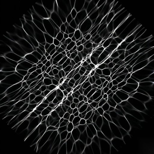 Diagonal Water Caustics Web gobo for Blender