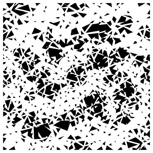 Shattered Geometric Pattern