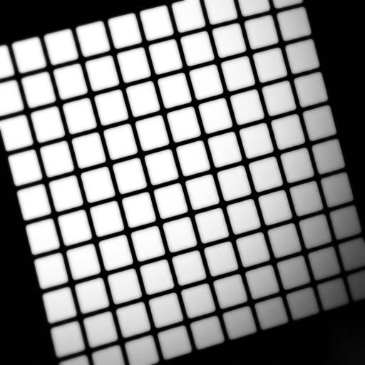 Rounded Square Tile Grid