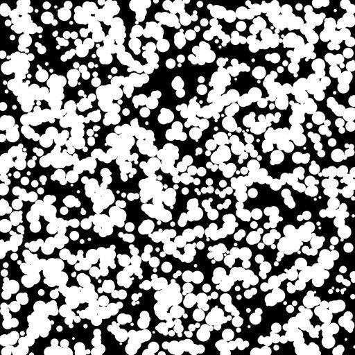 Random Scattered Dot Field