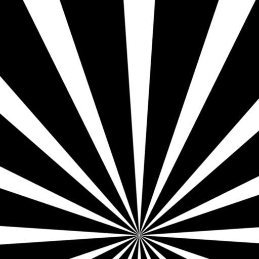 Dense Radial Starburst gobo for Blender
